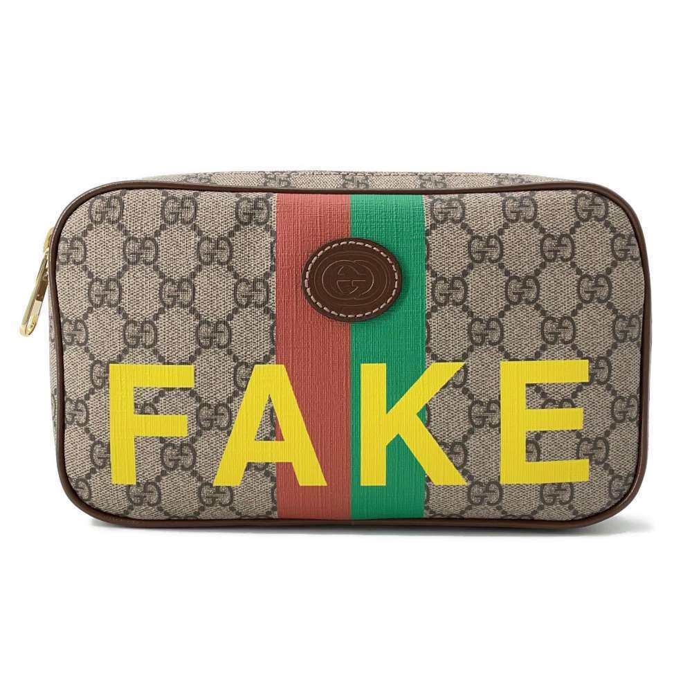 Gucci Body Bum Crossbody Belt Bag GG Supreme FAKE Belt